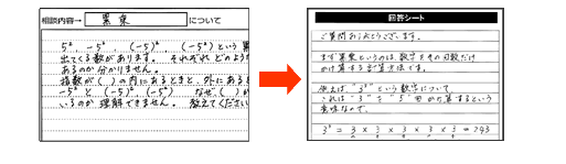 分からない問題にもしっかり対応